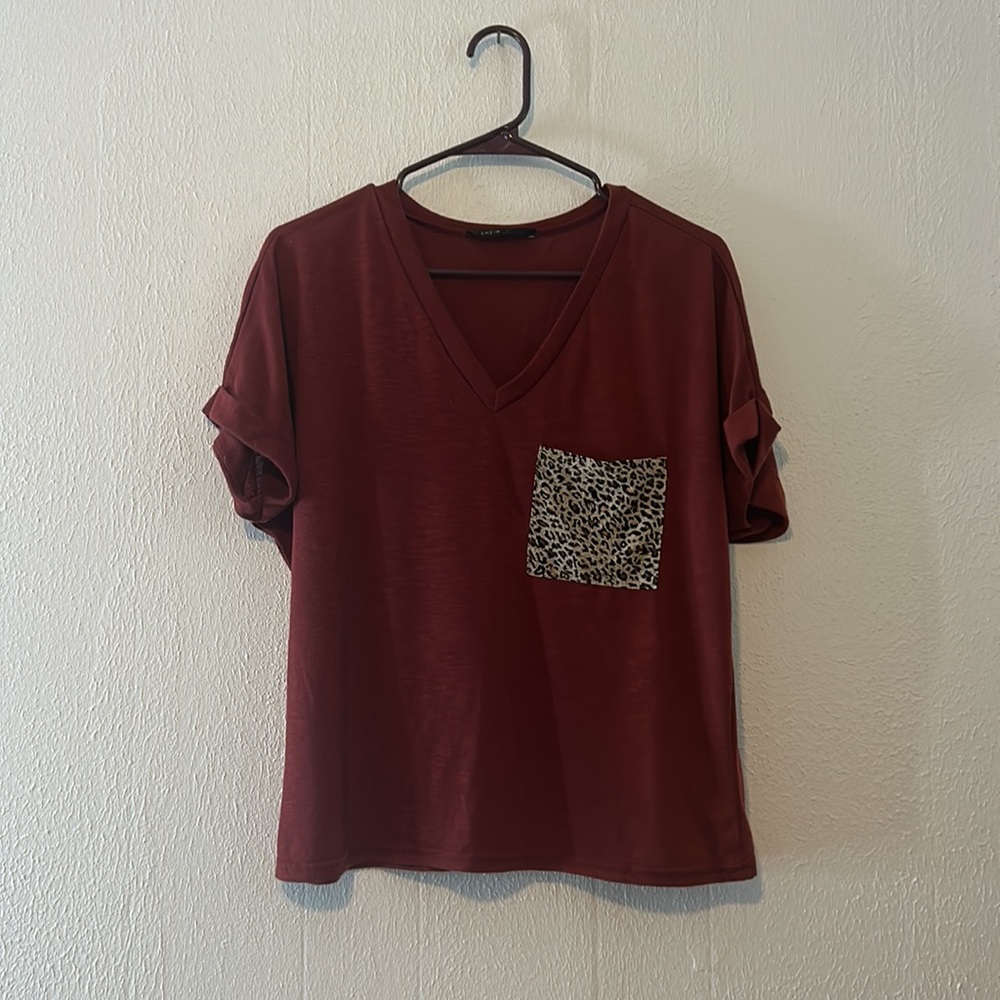 Leopard pocket front top - Picture 3 of 3